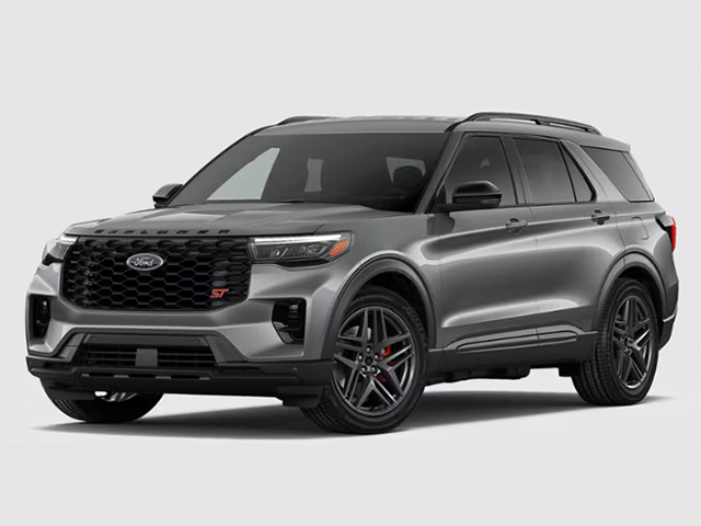 Photo view of 2026 Ford Explorer in Gray