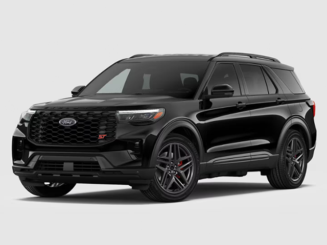 Photo view of 2026 Ford Explorer in Black