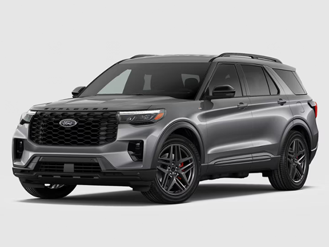 Photo view of 2026 Ford Explorer in Gray