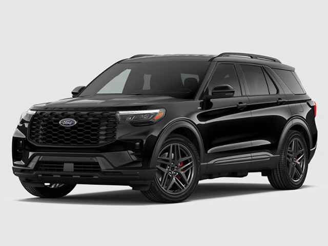 Photo view of 2026 Ford Explorer in Black