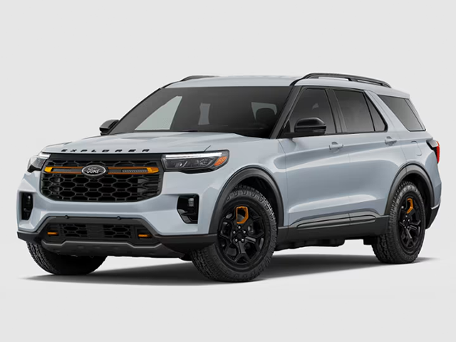 Photo view of 2026 Ford Explorer in White