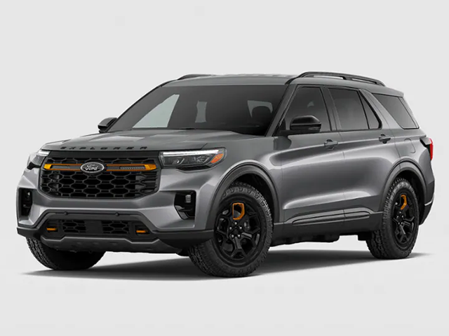 Photo view of 2026 Ford Explorer in Black