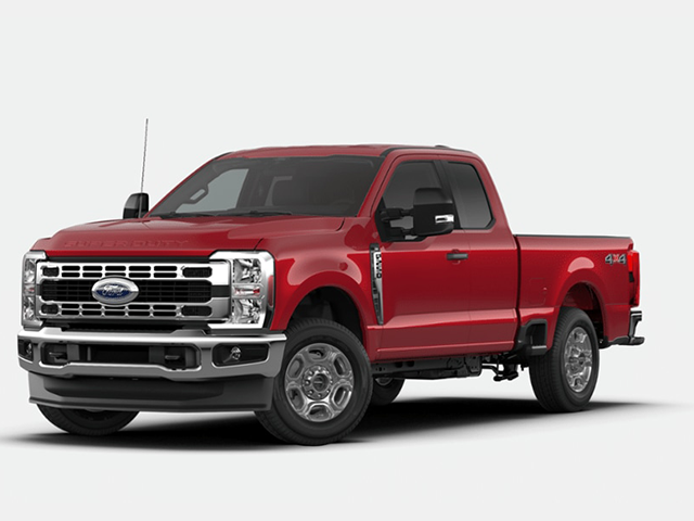 Photo view of 2026 Ford Super Duty in Red