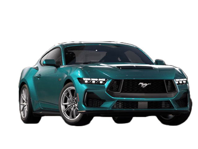 Photo view of 2026 Ford Mustang in Blue