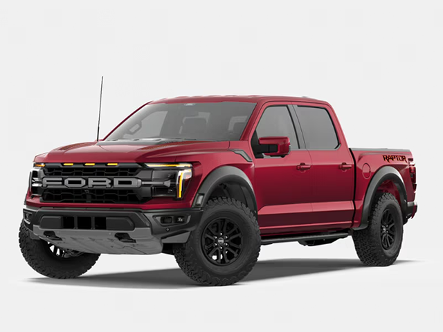 Photo view of 2026 Ford F-150 in Red