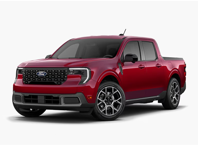 Photo view of 2026 Ford Maverick in Red