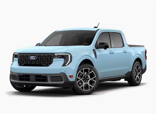 Photo view of 2026 Ford Maverick in Blue