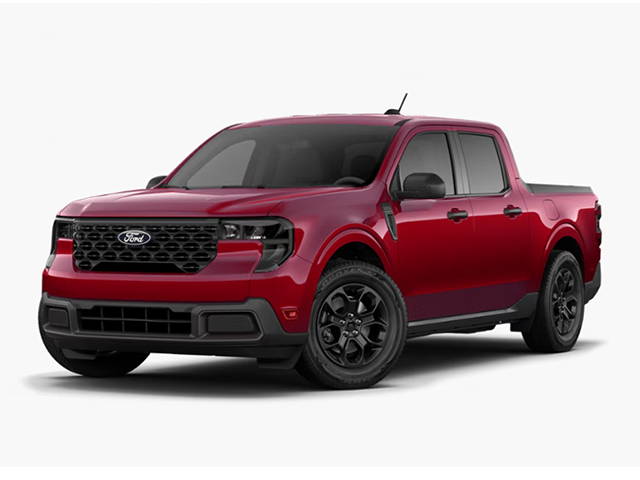 Photo view of 2026 Ford Maverick in Red