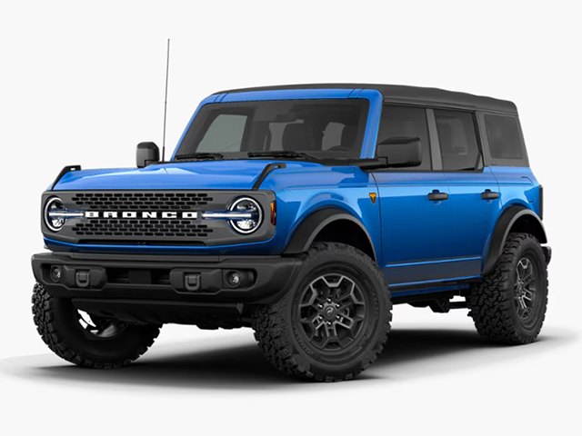 Photo view of 2026 Ford Bronco in Blue