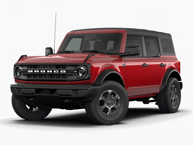 Photo view of 2026 Ford Bronco in Red