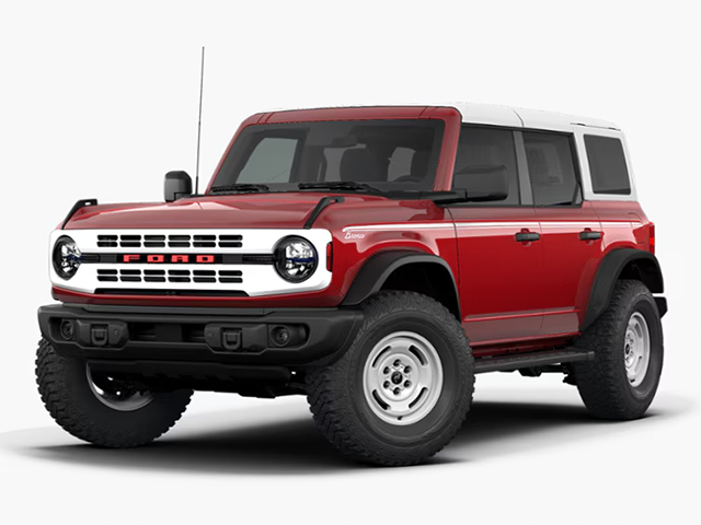 Photo view of 2026 Ford Bronco in Red