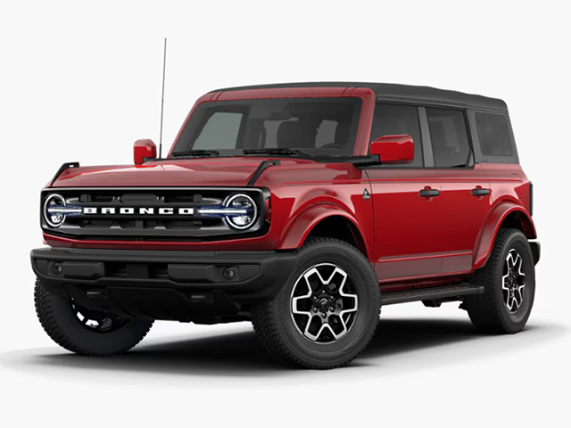 Photo view of 2026 Ford Bronco in Red