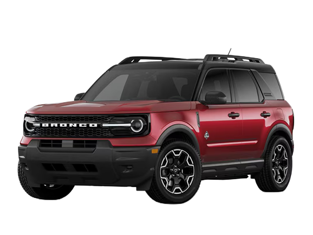Photo view of 2026 Ford Bronco Sport in Red