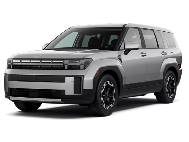 Photo view of 2026 Hyundai Santa Fe Hybrid in Silver