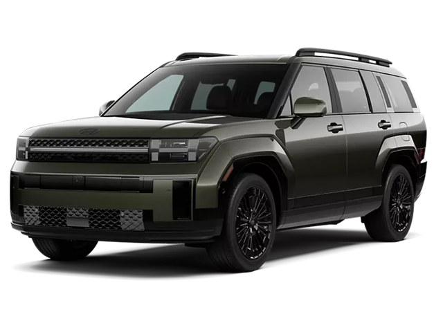 Photo view of 2026 Hyundai Santa Fe Hybrid in Green