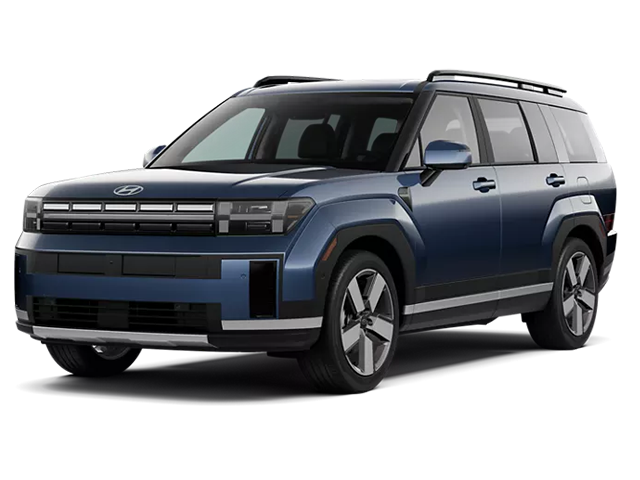 Photo view of 2026 Hyundai Santa Fe Hybrid in Blue