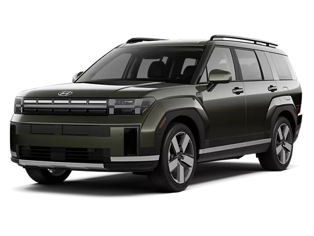 Photo view of 2026 Hyundai Santa Fe in Green