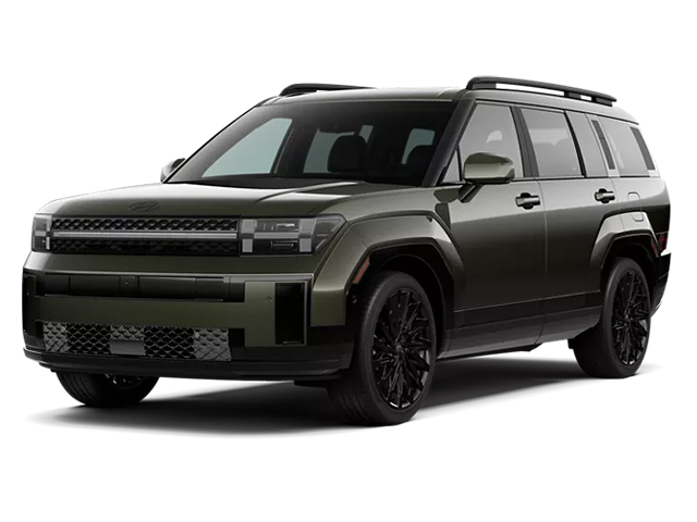 Photo view of 2026 Hyundai Santa Fe in Green