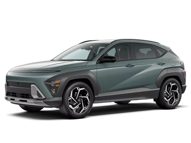 Photo view of 2026 Hyundai Kona in Green