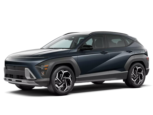 Photo view of 2026 Hyundai Kona in Blue
