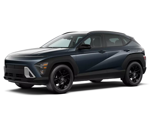 Photo view of 2026 Hyundai Kona in Blue