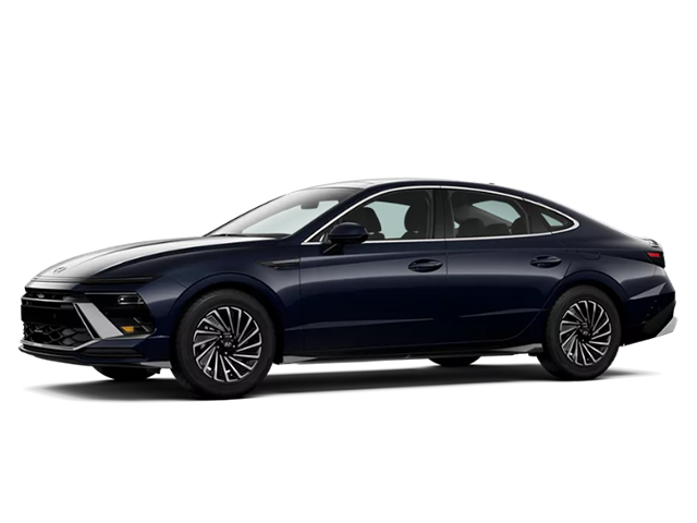 Photo view of 2026 Hyundai Sonata Hybrid in Blue