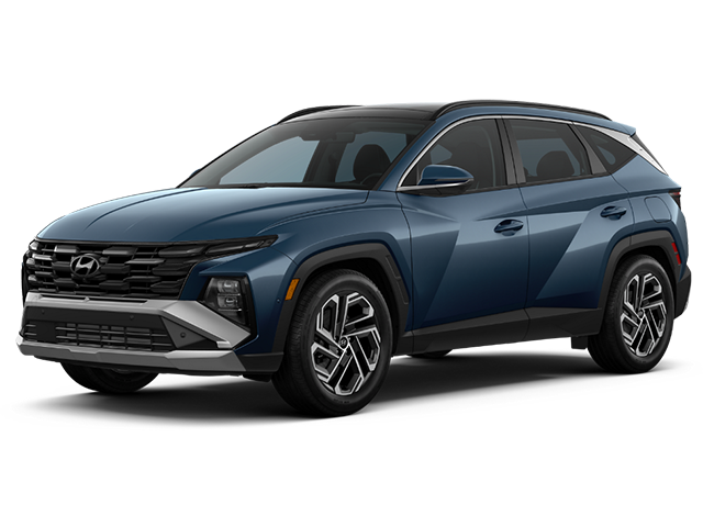 Photo view of 2026 Hyundai Tucson in Blue