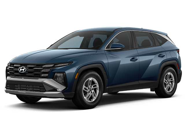 Photo view of 2026 Hyundai Tucson in Blue