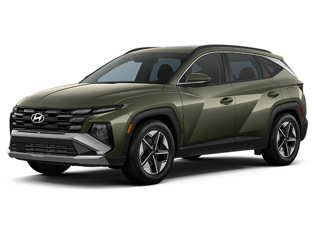 Photo view of 2026 Hyundai Tucson in Green