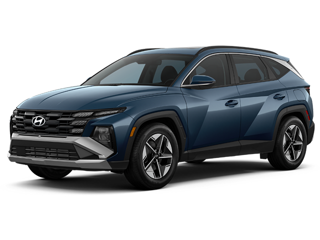 Photo view of 2026 Hyundai Tucson in Blue