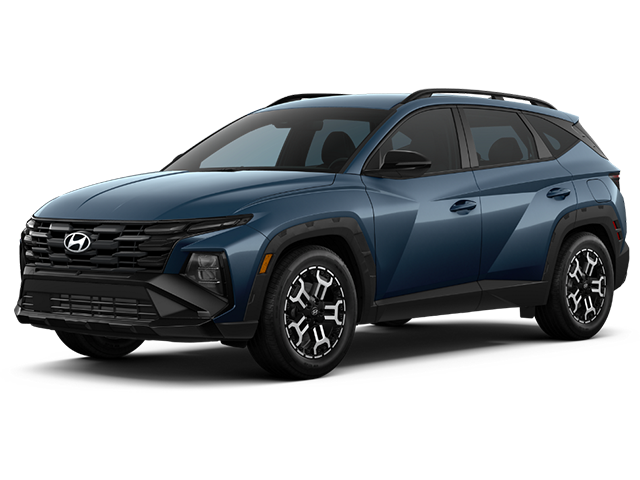 Photo view of 2026 Hyundai Tucson in Blue