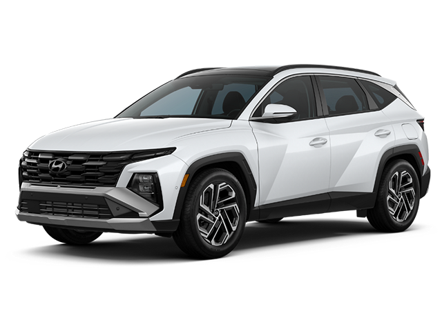Photo view of 2026 Hyundai Tucson Hybrid in White