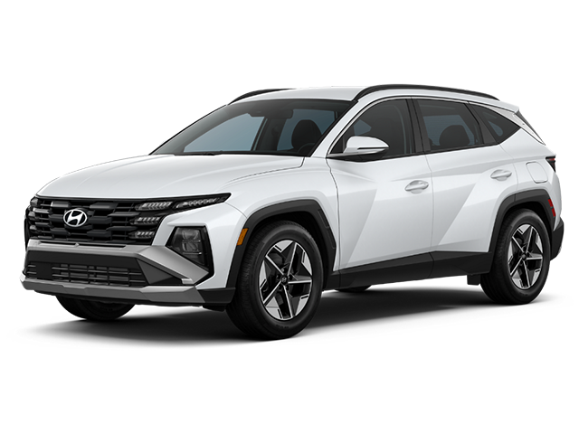 Photo view of 2026 Hyundai Tucson Hybrid in White
