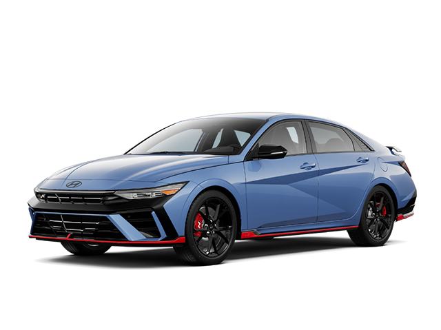Photo view of 2026 Hyundai Elantra N in Blue