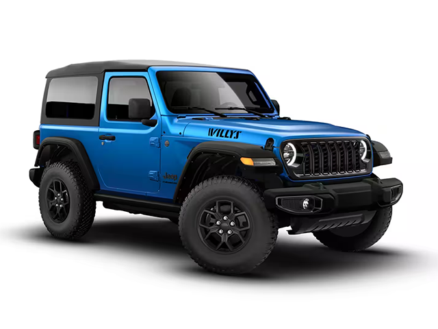 Photo view of 2026 Jeep Wrangler in Blue