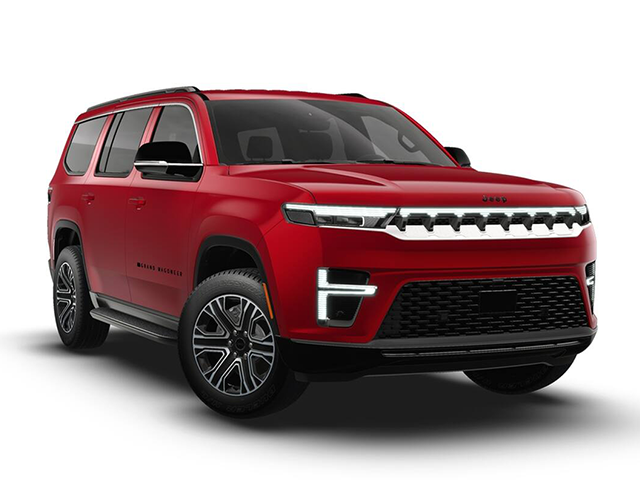 Photo view of 2026 Jeep Grand Wagoneer in Red