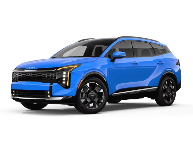 Photo view of 2026 Kia Sportage in Blue