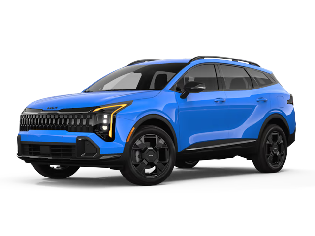 Photo view of 2026 Kia Sportage in Blue