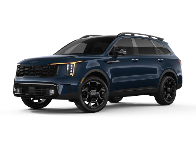 Photo view of 2026 Kia Sorento in Blue