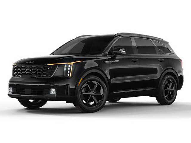 Photo view of 2026 Kia Sorento Hybrid in Black