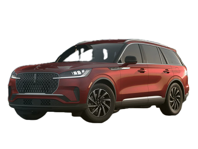 Photo view of 2026 Lincoln Aviator in Red