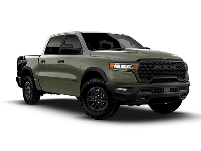 Photo view of 2026 Ram 1500 in Green