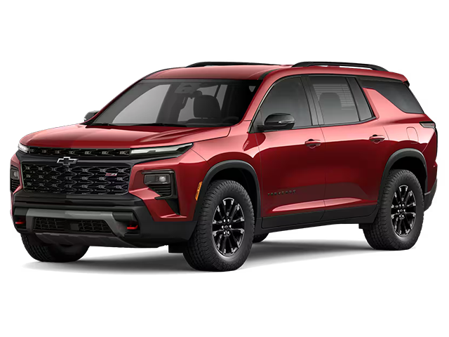 Photo view of 2026 Chevrolet Traverse in Red