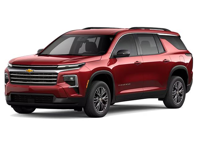 Photo view of 2026 Chevrolet Traverse in Red