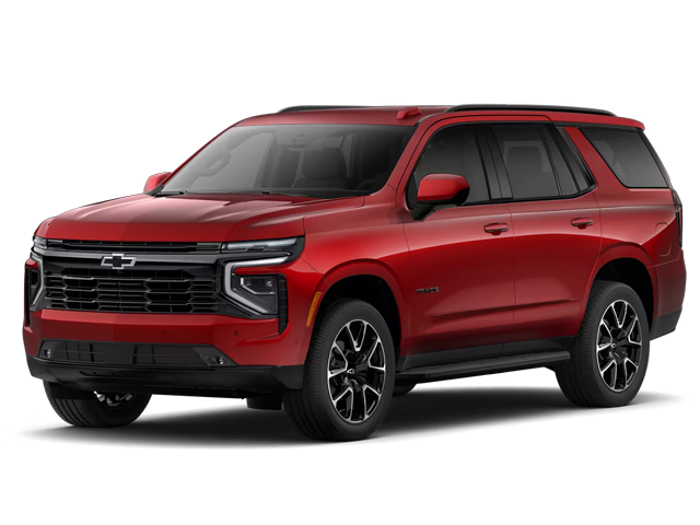 Photo view of 2026 Chevrolet Tahoe in Red