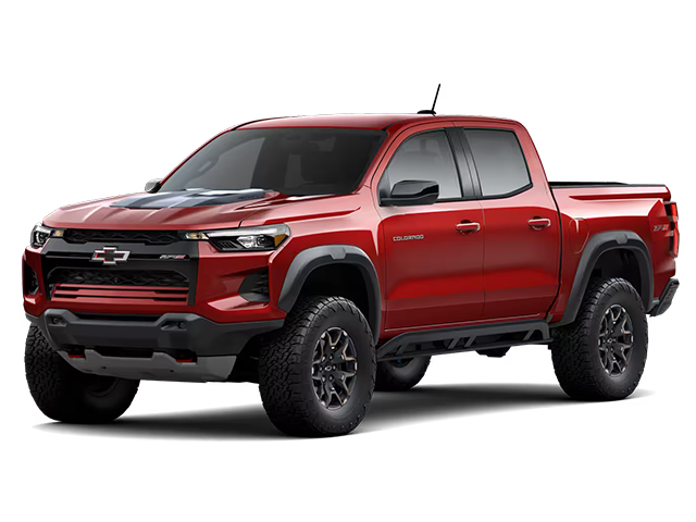 Photo view of 2026 Chevrolet Colorado in Red