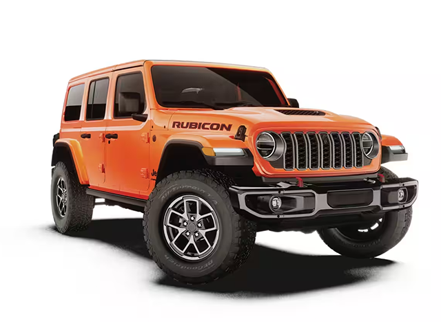 Photo view of 2027 Jeep Wrangler in Orange