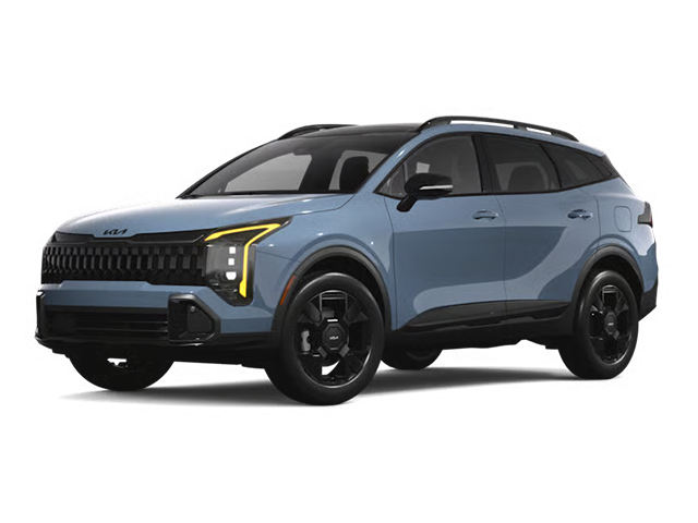 Photo view of 2027 Kia Sportage Hybrid in Blue