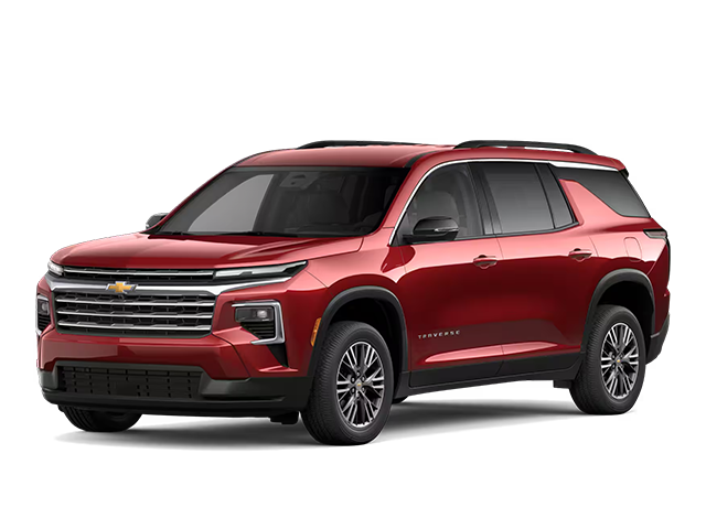 Photo view of 2027 Chevrolet Traverse in Red