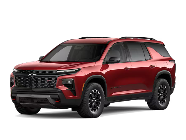 Photo view of 2027 Chevrolet Traverse in Red